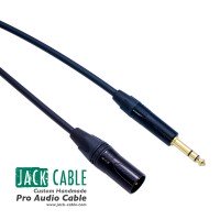 STUDIO BALANCED 1/4" TRS Male to XLR Male Audio Cable